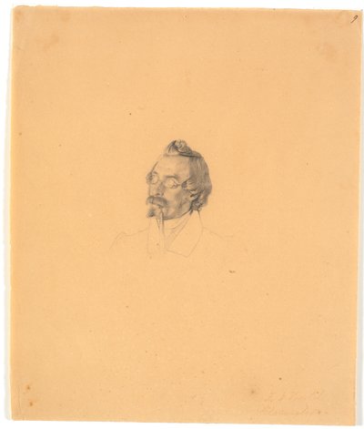 Porträt des Glasmalers Friedrich Vörtel de Wilhelm Bendz