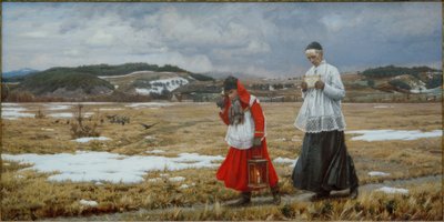 Los mensajeros de la salvación (El Viático) de Wilhelm Bernatzik