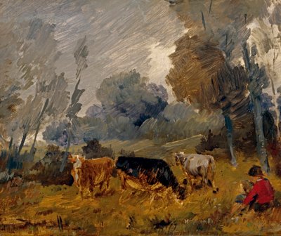 En el prado de Wilhelm Busch