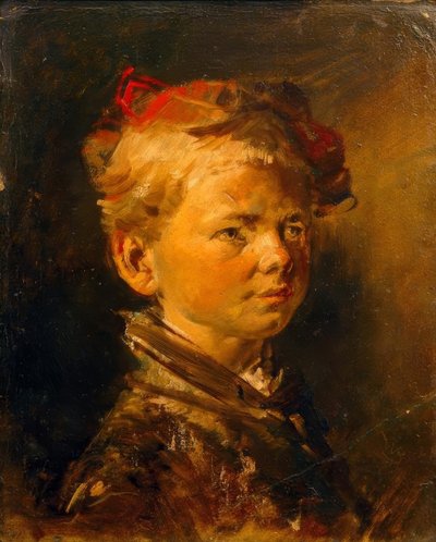 Retrato de Niño de Wilhelm Busch