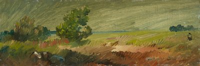 Paisaje de Baja Sajonia de Wilhelm Busch