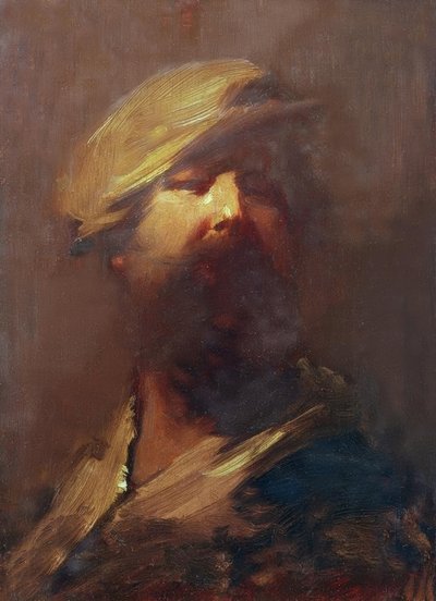 Autorretrato de Wilhelm Busch