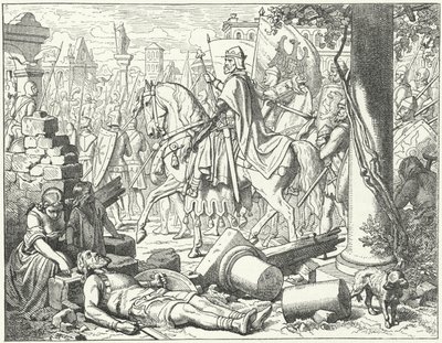 Federico Barbarroja entrando en Milán de Wilhelm Camphausen