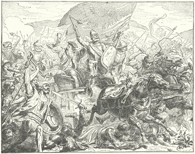 El general checo y líder husita Jan Zizka en batalla de Wilhelm Camphausen