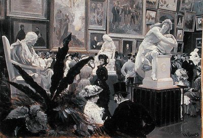 En la Exposición Internacional de Arte de Viena de 1882 de Wilhelm Gause