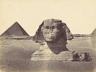Cabeza de la Esfinge, ca. 1860 de Wilhelm Hammerschmidt