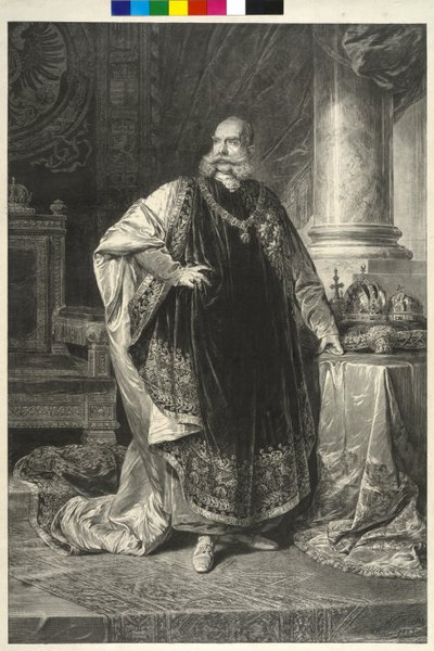 Emperador de Austria Francisco José I de Wilhelm Hecht