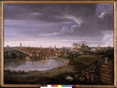 Vista de Altenburg de Wilhelm I Richter