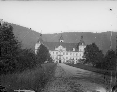 Castillo de Eggenberg en Eggenberg, cerca de Graz de Wilhelm J. Burger