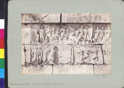 Detalle del friso del Heroon de Trysa de Wilhelm J. Burger