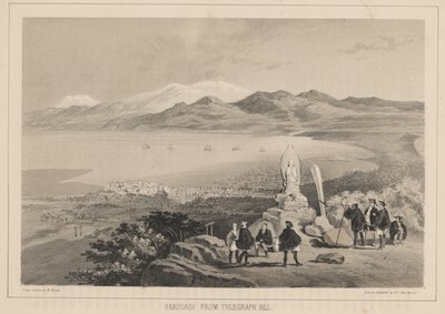 Hakodadi desde Telegraph Hill de Wilhelm Joseph Heine