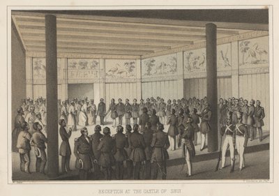 Recepción en el Castillo de Shui, 1855 de Wilhelm Joseph Heine