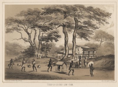 Tshan-Di-Coo-Sah, Lew Chew, 1855 de Wilhelm Joseph Heine