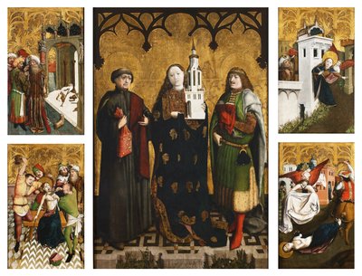 Retablo de Santa Bárbara de Wilhelm Kalteysen
