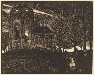 Tormenta de primavera de Wilhelm Laage