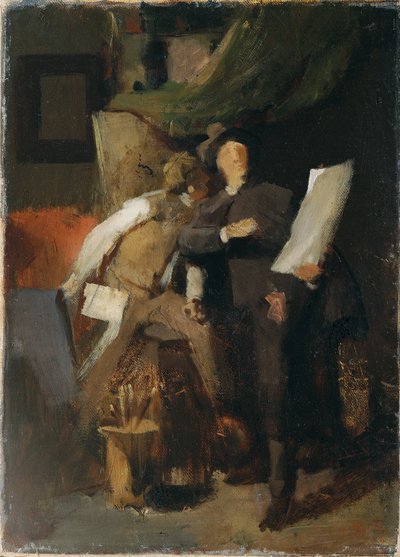 las críticas de Wilhelm Maria Hubertus Leibl
