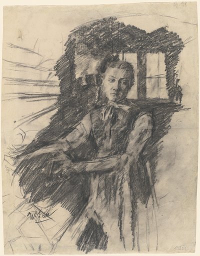 Malresl Trabajando en la Cocina de Wilhelm Maria Hubertus Leibl