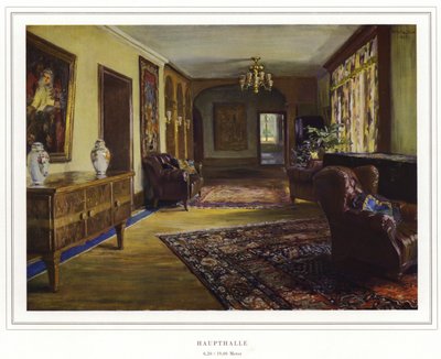 Negocio de fabricantes de alfombras Halbmond-Teppichfabrik Von Koch Und Te Kock (litografía en color) de Wilhelm Ludwig Heinrich Claudius