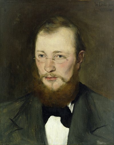 Friedrich Rauert, 1877 de Wilhelm Maria Hubertus Leibl