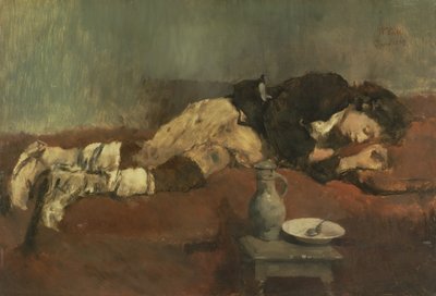 Niño Saboyano Durmiendo, 1869 de Wilhelm Maria Hubertus Leibl