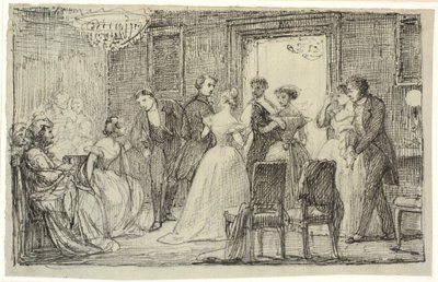 El ballet comienza de Wilhelm Marstrand