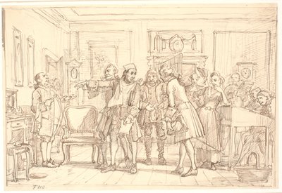 El impaciente, I, 6 de Wilhelm Marstrand