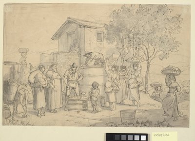 El vino prensado de Wilhelm Marstrand