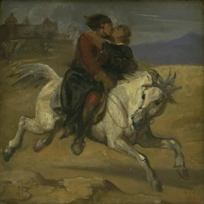 Una escena de secuestro de Wilhelm Marstrand