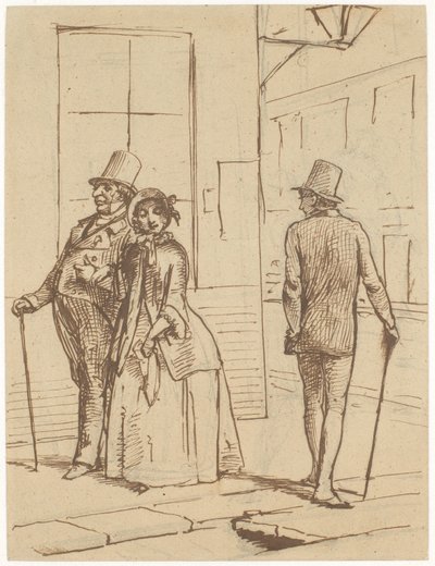 Un encuentro querido de Wilhelm Marstrand