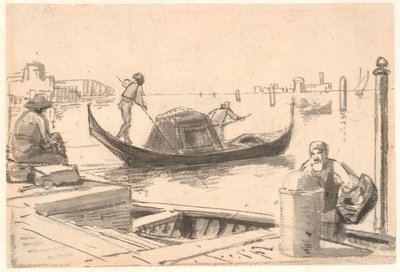 Paseo en góndola de Wilhelm Marstrand