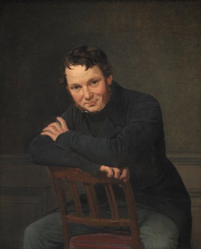 Gottlieb Bindesbøll, arquitecto danés de Wilhelm Marstrand
