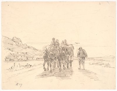 El grano se lleva a casa de Wilhelm Marstrand