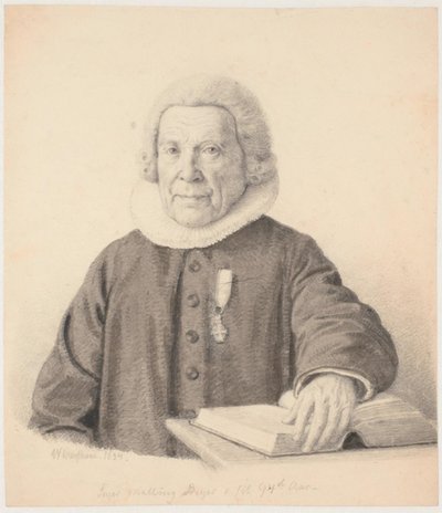 Pastor "Seyer Malling Beyer en su 94º año" de Wilhelm Marstrand