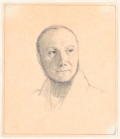 Retrato de Christian Waagepetersen, comerciante de vinos, consejero de estado, agente de la corte de Wilhelm Marstrand