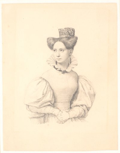 Retrato de Sophie Frederikke Raffenberg de Wilhelm Marstrand