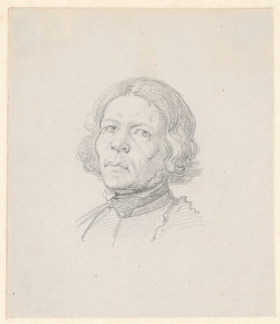 Cabeza de retrato, campesino sueco de Wilhelm Marstrand