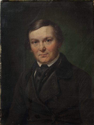 El arquitecto Gottlieb Bindesbøll de Wilhelm Marstrand