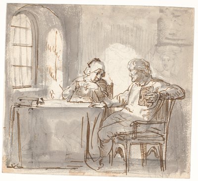 Los padres de Thorvaldsen han recibido una carta de su hijo de Wilhelm Marstrand
