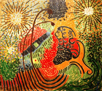 Composición ornamental XIV de Wilhelm Morgner