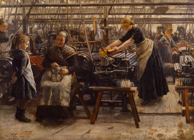 Fábrica de tejidos Hjula de Wilhelm Peters