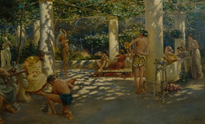 escena romana de Wilhelm Peters