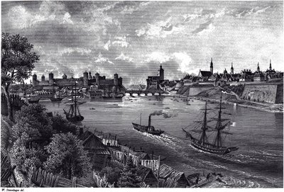 Vista de Narva de Wilhelm Siegfried Stavenhagen