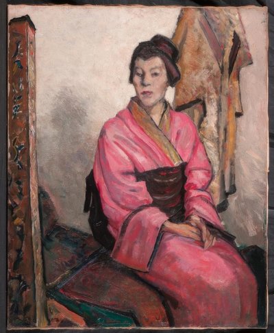 Dama en kimono de Wilhelm Thöny