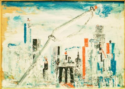 Nueva York, Manhattan con grúa de Wilhelm Thöny