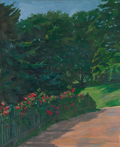 Paisaje. 1910 de Wilhelm Trübner
