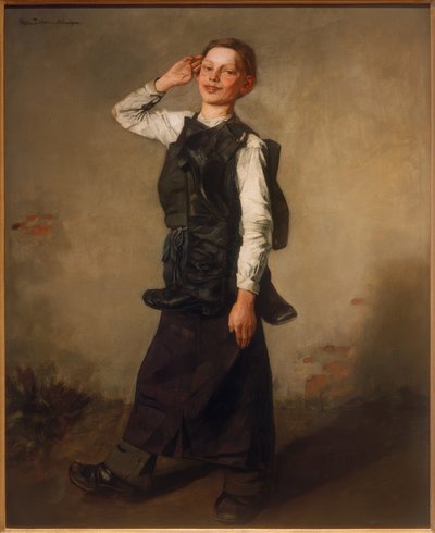 Aprendiz de zapatero de Wilhelm Trübner