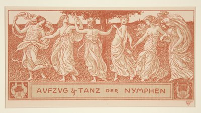 Procesión y baile de las ninfas de Wilhelm Volz
