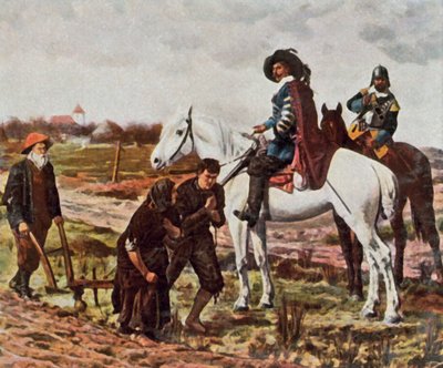Reclutadores de la época de la Guerra de los Treinta Años de Wilhelm Werner Schuch