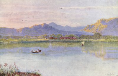 En Lakeside, mirando hacia Constantia (litografía en color) de Wilhelm Westhofen