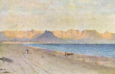 At the Head of False Bay (litografía en color) de Wilhelm Westhofen